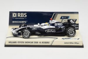 Williams FW30 N. Rosberg F1 Showcar 2008 Minichamps 1:43 403080077 メタル
