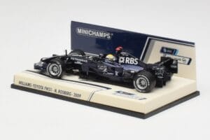 Williams FW31 Toyota #16 N. Rosberg F1 2009 Minichamps 1:43 400080207-M1 メタル - 画像 2/4