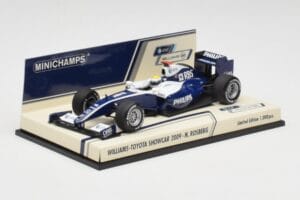 Williams FW31 N. Rosberg F1 Showcar 2009 Minichamps 1:43 400090086 メタル - 画像 2/4