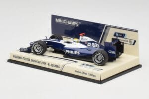 Williams FW31 N. Rosberg F1 Showcar 2009 Minichamps 1:43 400090086 メタル - 画像 3/4