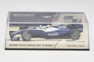 Williams FW31 N. Rosberg F1 Showcar 2009 Minichamps 1:43 400090086 メタル - 画像 4/4