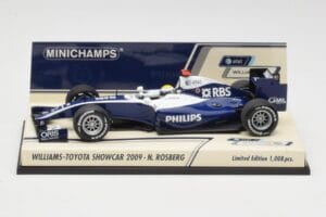 Williams FW31 N. Rosberg F1 Showcar 2009 Minichamps 1:43 400090086 メタル