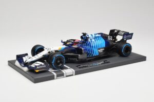 Williams FW43B Mercedes #63 G. Russell Belgian GP 2021 Minichamps 1:18 117211363 レジン - 画像 2/7
