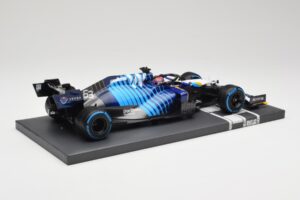 Williams FW43B Mercedes #63 G. Russell Belgian GP 2021 Minichamps 1:18 117211363 レジン - 画像 3/7