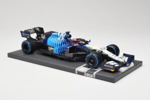 Williams FW43B Mercedes #63 G. Russell Belgian GP 2021 Minichamps 1:18 117211363 レジン - 画像 4/7