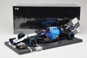 Williams FW43B Mercedes #63 G. Russell Belgian GP 2021 Minichamps 1:18 117211363 レジン - 画像 7/7
