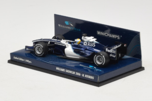 Williams FW28 Cosworth #10 N. Rosberg Williams F1 Team Showcar 2006 Minichamps 1:43 400060080 メタル - 画像 3/5