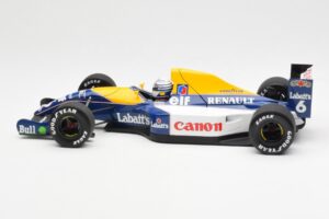 Williams Renault FW14 #6 R. Patrese F1 1991 Minichamps 1:18 100910006 メタル - 画像 4/8
