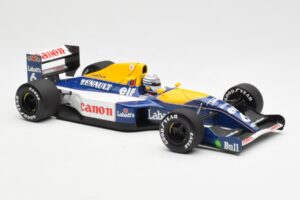 Williams Renault FW14 #6 R. Patrese F1 1991 Minichamps 1:18 100910006 メタル - 画像 6/8