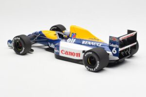 Williams Renault FW14 #6 R. Patrese F1 1991 Minichamps 1:18 100910006 メタル - 画像 7/8
