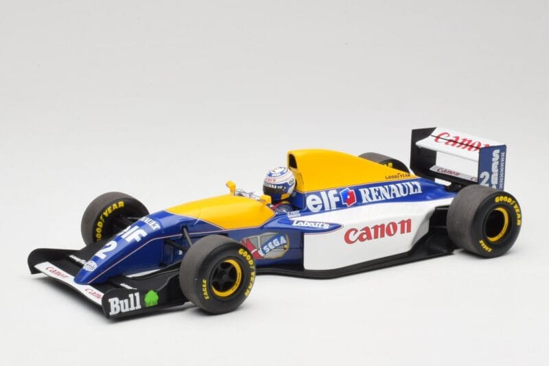 Williams FW15C Renault #2 A. Prost F1 World Champion 1993 Minichamps 1:18 180930002 レジン