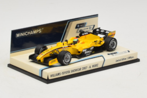 Williams FW29 Toyota A. Wurz Williams F1 Team Showcar 2007 Minichamps 1:43 400070087 メタル - 画像 2/5