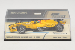 Williams FW29 Toyota A. Wurz Williams F1 Team Showcar 2007 Minichamps 1:43 400070087 メタル - 画像 4/5