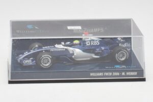 Williams FW28 Toyota #7 M. Webber F1 2006 Minichamps 1:43 400060009 メタル - 画像 5/5