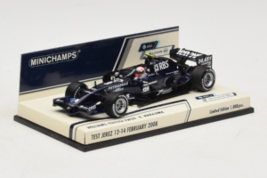 Williams FW30 Toyota #8 K. Nakajima Test Jerez Feb 2008 Minichamps 1:43 400080208 メタル - 画像 2/5