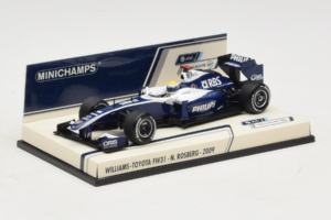 Williams FW31 Toyota #16 N. Rosberg F1 2009 Minichamps 1:43 400090016 メタル - 画像 2/5