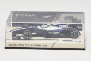 Williams FW31 Toyota #16 N. Rosberg F1 2009 Minichamps 1:43 400090016 メタル - 画像 4/5