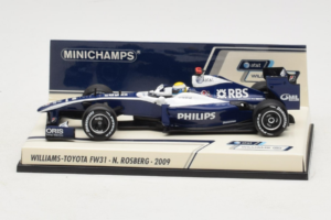 Williams FW31 Toyota #16 N. Rosberg F1 2009 Minichamps 1:43 400090016 メタル