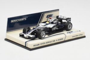 Williams FW30 Toyota Showcar #16 N. Rosberg F1 2008 Minichamps 1:43 400080077 メタル - 画像 2/5