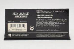 Dallara F301 Mugen Honda T. Sato Macau GP Winner 2001 Minichamps 1:43 518014306 メタル - 画像 4/5