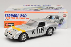 Ferrari 250 GTO #172 Tour de France 1964 Bburago 1:18 7011 メタル - 画像 8/8