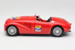Ferrari 166 MM Barchetta レッド Hot Wheels 1:18 B6054 メタル - 画像 4/8