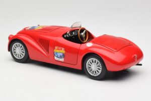 Ferrari 166 MM Barchetta レッド Hot Wheels 1:18 B6054 メタル - 画像 7/8