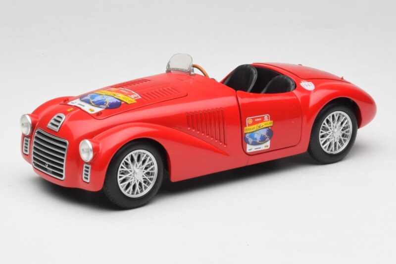 Ferrari 166 MM Barchetta レッド Hot Wheels 1:18 B6054 メタル