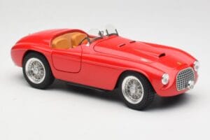 Ferrari 166 MM レッド Hot Wheels 1:18 L2989 メタル - 画像 6/8