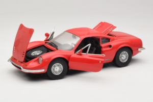 Ferrari Dino 246 GT レッド Anson 1:18 303597 メタル - 画像 2/8