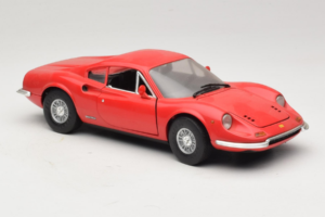 Ferrari Dino 246 GT レッド Anson 1:18 303597 メタル - 画像 6/8