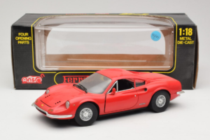 Ferrari Dino 246 GT レッド Anson 1:18 303597 メタル - 画像 8/8