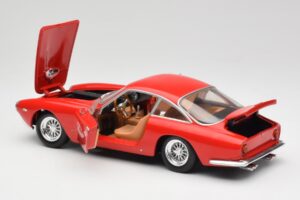 Ferrari 250 GT Berlinetta SWB レッド Hot Wheels 1:18 B6053 メタル - 画像 5/8