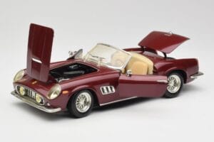 Ferrari 250 GT California レッド Hot Wheels 1:18 3401158 メタル - 画像 2/8