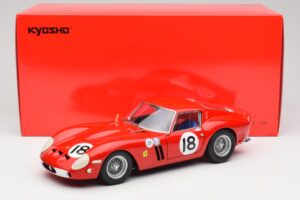 Ferrari 250 GTO #18 P. Rodriguez Daytona Continental 3 Hours Winner 1963 Kyosho 1:18 08438F メタル - 画像 8/8