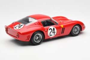 Ferrari 250 GTO #24 J. Blaton / G. Langlois 2nd 24 Hours of Le Mans 1963 Kyosho 1:18 08432C メタル - 画像 3/8