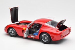 Ferrari 250 GTO #24 J. Blaton / G. Langlois 2nd 24 Hours of Le Mans 1963 Kyosho 1:18 08432C メタル - 画像 5/8