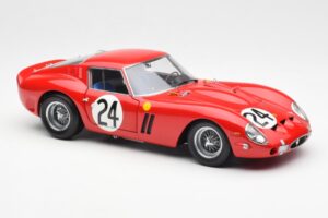 Ferrari 250 GTO #24 J. Blaton / G. Langlois 2nd 24 Hours of Le Mans 1963 Kyosho 1:18 08432C メタル - 画像 6/8
