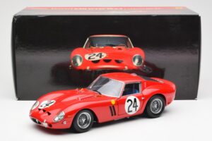 Ferrari 250 GTO #24 J. Blaton / G. Langlois 2nd 24 Hours of Le Mans 1963 Kyosho 1:18 08432C メタル - 画像 8/8