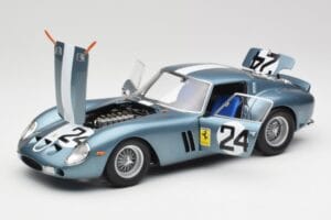 Ferrari 250 GTO #24 P. Rodriguez 12 Hours of Sebring GT3.0 Winner 1962 Kyosho 1:18 08438D メタル - 画像 2/8