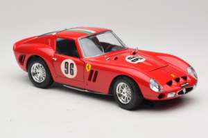 Ferrari 250 GTO #96 レッド 1962 Bburago 1:18 3011-N1 メタル - 画像 6/8