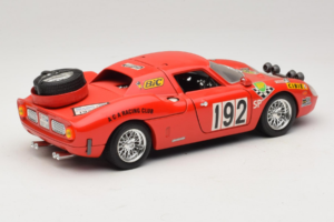 Ferrari 250 LM #192 レッド 1965 Bburago 1:18 3033-P1 メタル - 画像 3/8