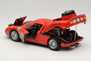 Ferrari 250 LM #192 レッド 1965 Bburago 1:18 3033-P1 メタル - 画像 5/8