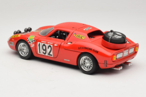 Ferrari 250 LM #192 レッド 1965 Bburago 1:18 3033-P1 メタル - 画像 7/8
