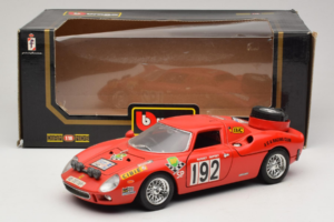 Ferrari 250 LM #192 レッド 1965 Bburago 1:18 3033-P1 メタル - 画像 8/8