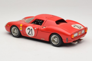 Ferrari 250 LM #21 M. Gregory / J. Rindt 24 Hours of Le Mans 1965 Bburago 1:18 3033-P2 メタル - 画像 7/8