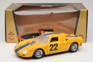 Ferrari 250 LM #22 イエロー 1965 Bburago 1:18 3333-Y1 メタル - 画像 8/8