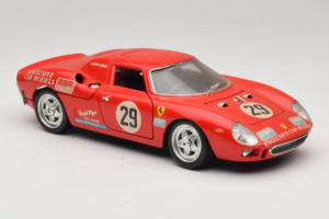 Ferrari 250 LM #29 Owens / Jones Monza 1992 リミテッドエディション Bburago 1:18 3033-P3 メタル - 画像 6/8