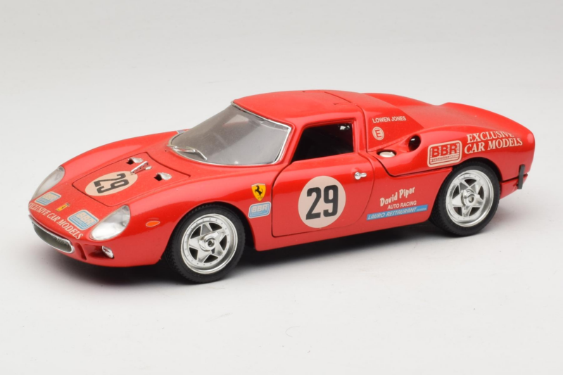 Ferrari 250 LM #29 Owens / Jones Monza 1992 リミテッドエディション Bburago 1:18 3033-P3 メタル