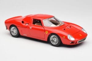 Ferrari 250 Le Mans レッド Bburago 1:18 3033 メタル - 画像 6/8